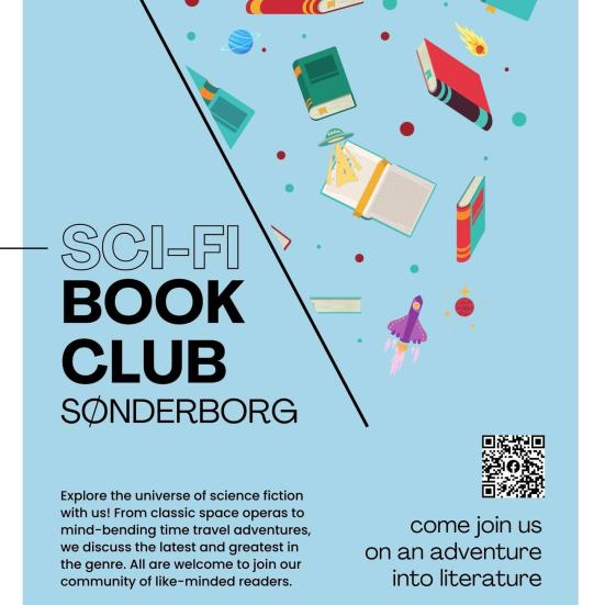 sci-fi book club sønderborg billede