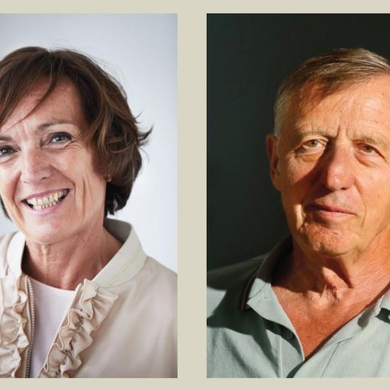 Portræt af Karen Wistoft og Lars Qvortrup