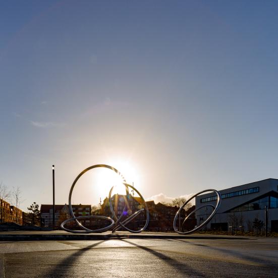 Olafur Eliasson kunstværk Tidscirklerne i Sønderborg