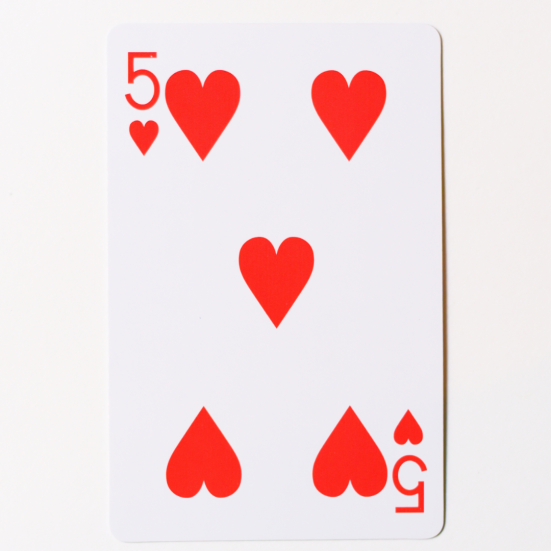 Bingo 2025 5 hjerter