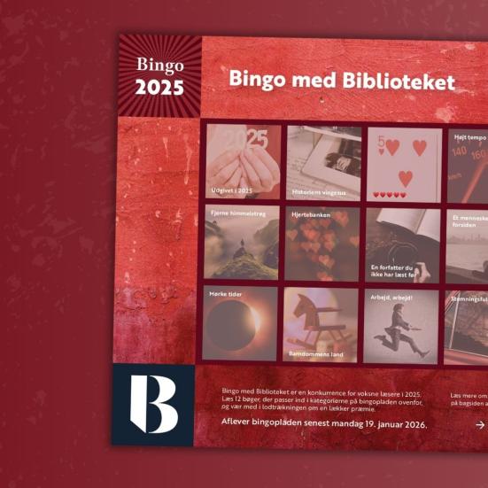 Bingopladen til Bingo 2025