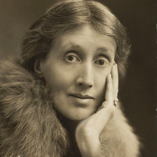 Portræt af Virginia Woolf