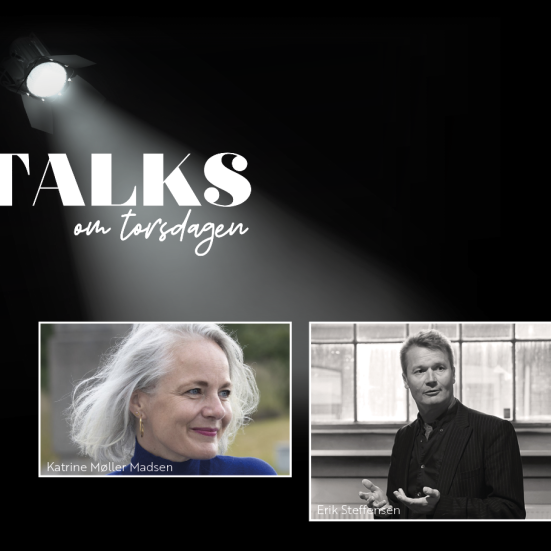Portræt af Katrine Møller Madsen og Erik Steffensen