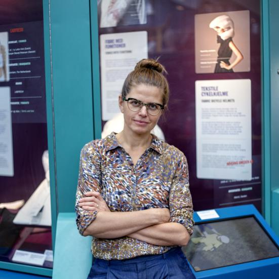 Portræt af Kristine Holm-Jensen