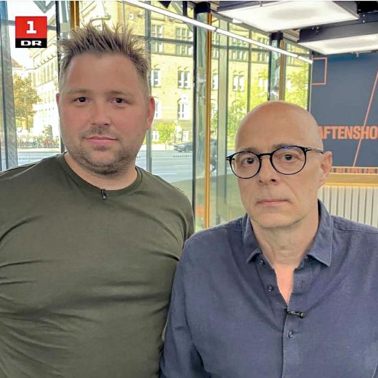 Portræt af Niels Frank og Søren Just