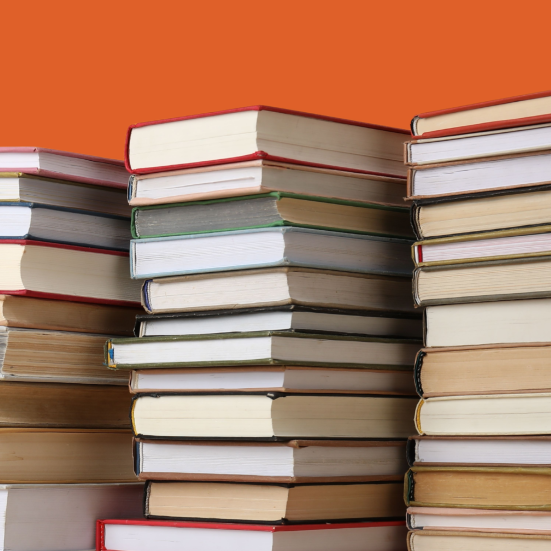 Bøger i stakke