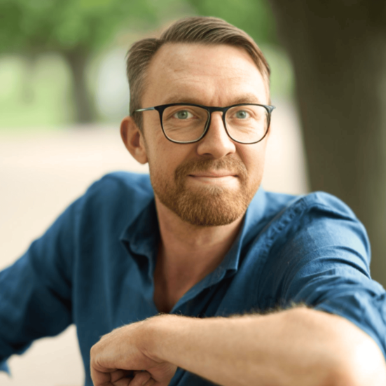 Portræt af Rasmus Nielsen