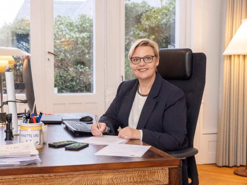 Portræt af Annette Lind