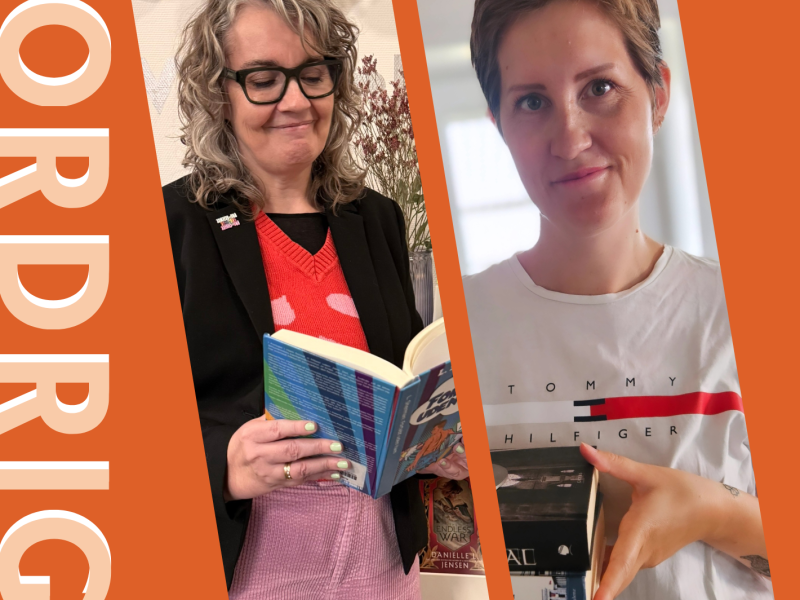 Portræt af Lene Hviid Petersen og Helle Lund