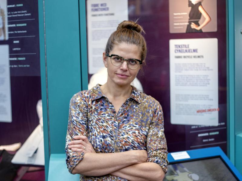 Portræt af Kristine Holm-Jensen