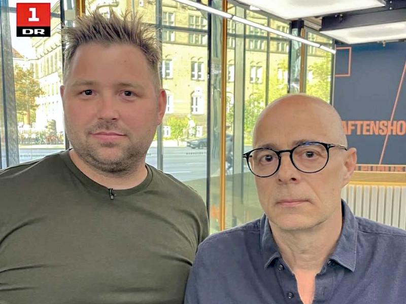 Portræt af Niels Frank og Søren Just