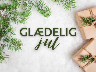 Grangrene og gaver på sne, og der står glædelig jul i midten