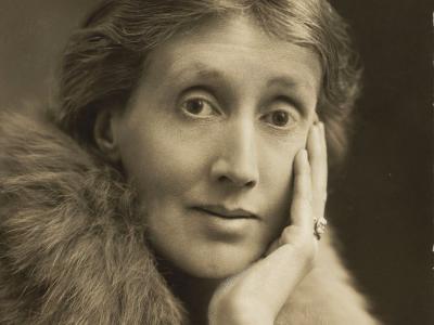 Portræt af Virginia Woolf