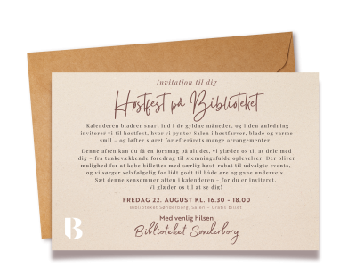 Invitation til høstfest
