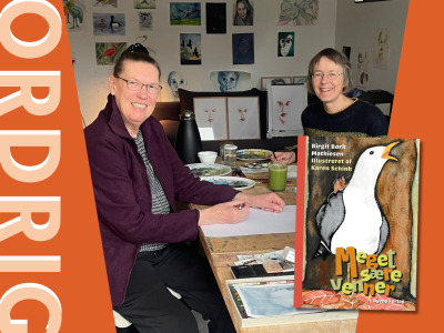 Portræt af Birgit Bork Mathiesen og Karen Schink
