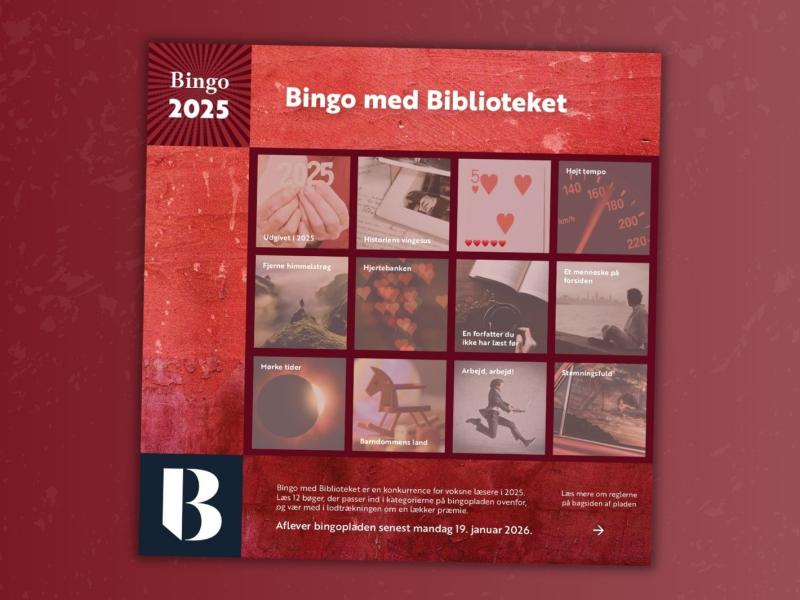Bingopladen til Bingo 2025