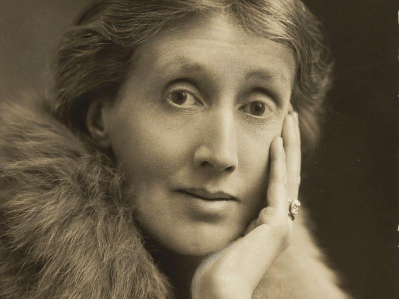 Portræt af Virginia Woolf