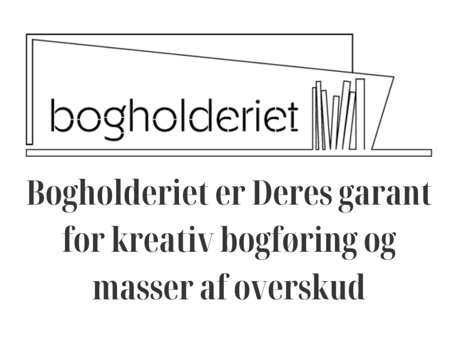 Bogholderiets logo og slogan