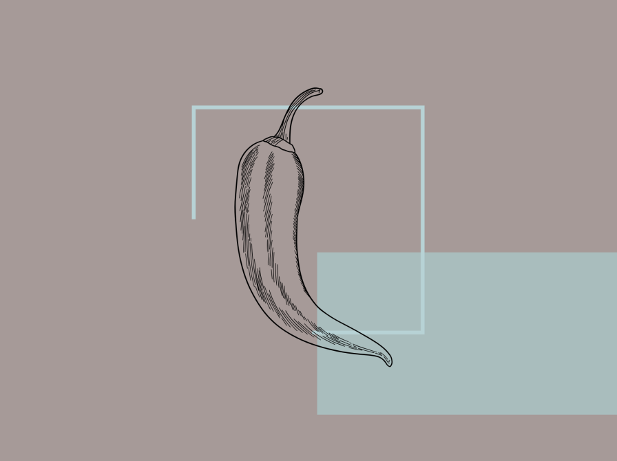 Pige, der har tømt en kurv med diverse indhold ud omkring sig